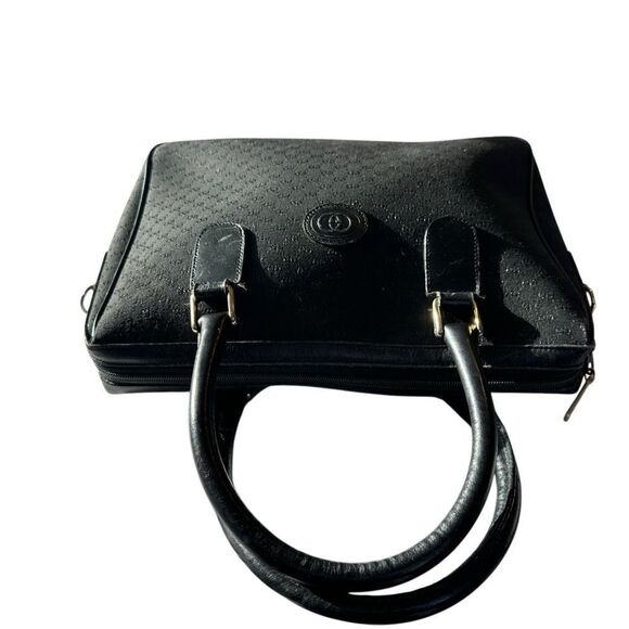 Gucci vintage black GG canvas tote - Picture 8 of 16